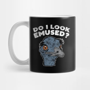 Funny Emu Bird Gifts, Funny Emo Music Quote Mug